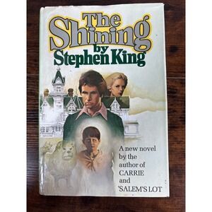 The Shining by Stephen King 1977 Hardcover Doubleday Vintage Horror 0385121679